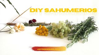 ¿CÓMO HACER SAHUMERIOS CASEROS  DIY Sahumerios qué son y para qué sirven ✨ Sahumerios [upl. by Berni]