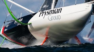 VendeeGlobe MOMENTO STORICO per Vela ITALIANA Giancarlo PEDOTE balza in testa alla Regata [upl. by Retswerb]