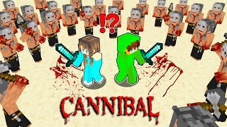 We Are SURROUNDED by HUMAN CANNIBALS in Minecraft  OMOCITY Tagalog [upl. by Ffirahs944]