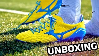 Mizuno Morelia Neo  Lightest Leather Football Boot  Unboxing freekickerz [upl. by Langan]