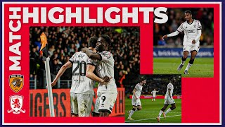 Match Highlights  Hull City 2 Boro 2  Matchday 42 [upl. by Eerrahs]