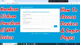 How to setup Login Page Access For Captive Portals Ubiquiti Devices  UBNT DEVICES [upl. by Hyozo]