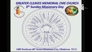 Greater Cleaves Sunday Praise and Worship Service [upl. by Nonac733]