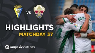 Resumen de Cádiz CF vs Elche CF 13 [upl. by Sweeney239]