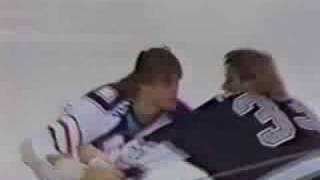 Marty McSorley vs Louie Debrusk Dec 18 1992 [upl. by Imoyaba]