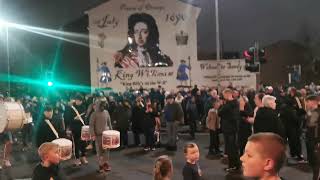 Ulster First Flute Band  UFFB  DOLLYS BRAE  SAVE SANDY ROW AND THE BOYNE BRIDGE RALLY 2024 [upl. by Azar]