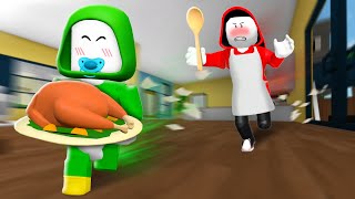 THANKSGIVING Day With Baby Mikey  Maizen Roblox  ROBLOX Brookhaven 🏡RP  FUNNY MOMENTS [upl. by Leopoldine]