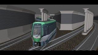 Extendend UnCut  DTunnel Animation incl Ihmetunnel in Hannover [upl. by Heeley]