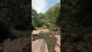 📍TALAKONA WATERFALLS NEAR TIRUPATI talakona waterfall thirupathi travel trinding viralshort [upl. by Lennor]