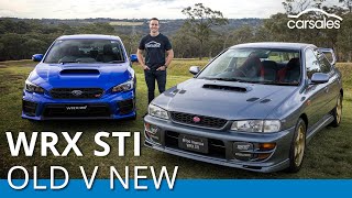 2000 Subaru WRX STI v 2021 Subaru WRX STI  Is the OG Rex STI still the best [upl. by Newra]