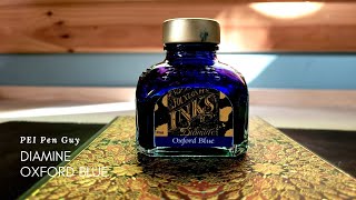 Diamine Oxford Blue Fountain Pen Ink [upl. by Esej]