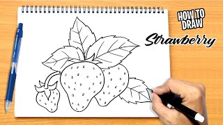 How to draw Strawberry [upl. by Noled282]