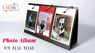 ALBUM ĐỂ BÀN  How to make PHOTO ALBUM  NGOC VANG Handmade [upl. by Chapman955]