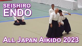 AIKIDO Seishiro ENDO  60th All Japan Aikido Demonstration [upl. by Ydospahr]