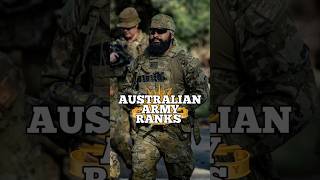 AUSTRALIAN ARMY RANKS [upl. by Clarine]