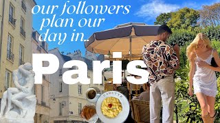 Our Followers Planned Our Day in Paris [upl. by Talia]