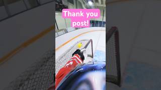 Thank you post hockey goalie gopro shorts beerleaguehockey [upl. by Alayne]