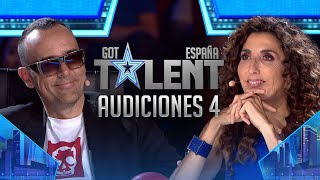 PROGRAMA COMPLETO RISTO sale huyendo ante un número único  Audiciones 04  Got Talent España T5 [upl. by Lahcim]