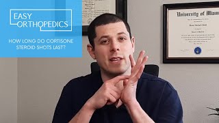 How long do cortisone steroid shots last [upl. by Hutchison]