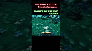 ARK ABERRATION BRAND NEW SPIDER shorts cute arksurvivalascended ark dinosaurs aberration [upl. by Siroval]