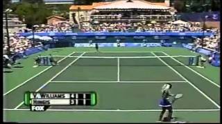 Martina Hingis v Venus Williams  1999 San Diego Highlights [upl. by Chen]