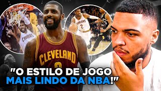 MELHORES MOMENTOS DE KYRIE IRVING EM CLEVELAND  REACT DO JOTA [upl. by Saxet]