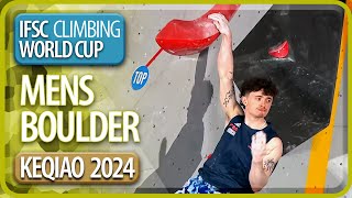 Bouldering Finals  Keqiao  Mens  IFSC World Cup [upl. by Walli]