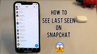 How to see last seen on Snapchat ✅✅ 2022 update [upl. by Baugh]