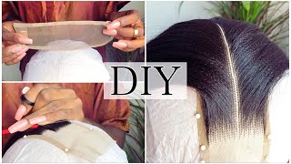 DIY COMMENT FAIRE UNE CLOSURE VÉRITABLE TECHNIQUE amp ASTUCES CONSEILS [upl. by Yhtur572]