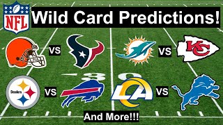 Wild Card 2024 NFL Preview and PredictionsCan the Green Bay Packers upset the Dallas Cowboys nfl [upl. by Saber]