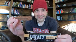 Protein Bar Review Protein and Co Chocolate Salty Peanut [upl. by Utir]