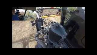 Hagie STS 10 Sprayer  Auto Steering Test [upl. by Pierson]