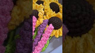 Flores a crochet crochet amigurumist flores flowers handmade viral shorts short shortvideo [upl. by Brandwein]