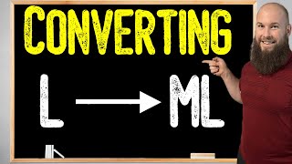 How To Convert Liters To Milliliters  L to ml [upl. by Ymled]