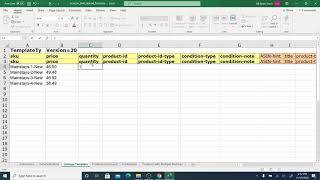 How to Upload and Update Amazon Products in Bulk with Excel Template for Amazon Dropshipping [upl. by Tubb]