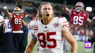 George Kittle’s best career highlights so far as a 49er [upl. by Eedoj193]