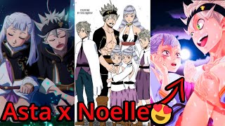 ASTA X NOELLE 😍 Mejores Momentos 💗 Black Clover [upl. by Nerua]