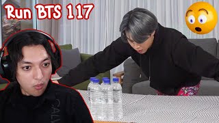 Jimins LEGENDARY moment  RUN BTS 117 Reaction [upl. by Fatma]