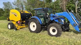 NEW HOLLAND ROLL BELT 150 SUPERFEED [upl. by Eiramanin182]