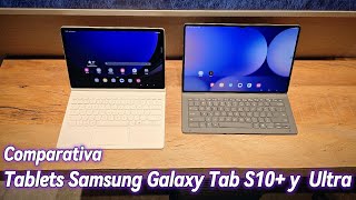 Comparativa de tablets Samsung Galaxy Tab S10 y Galaxy Tab S10 Ultra [upl. by Philippine]