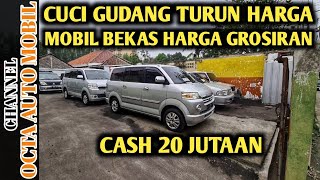 Mobil bekas jual grosiran turun harga  Cash 20 jutaan di showroom Carman Mobilindo [upl. by Dulcia]