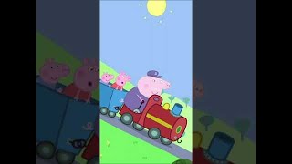 Grandpa Pigs Little Train shorts peppapig [upl. by Akceber74]