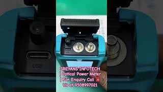 Optical Power meter  SREYANS INFOTECH  Any enquiry Call us [upl. by Oremo]