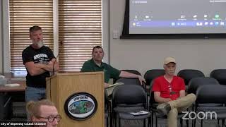 City of Ishpeming Special Council Meeting  May 30 2023 500 PM [upl. by Latyrc]