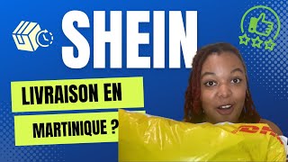 SHEIN LIVRE EN MARTINIQUE  Frais de douane  durée [upl. by Enrahs]