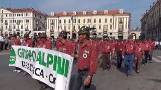 2PARTE  SFILATA ALPINI A CUNEO 90°ANNIV COSTITUZIONE ANA CUNEO 1  9  2013 [upl. by Eillor]