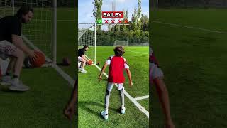 10 Ball Challenge 👏⚽️ Farther V Son football soccer footballchallenge baileylennon [upl. by Ayotel]