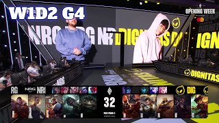 NRG vs DIG  Week 1 Day 2 S14 LCS Spring 2024  NRG vs Dignitas W1D2 Full Game [upl. by Wystand]