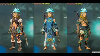 How to Find the Frostbite Armor Set Headdress Trousers Shirt  Zelda TOTK [upl. by Fablan]