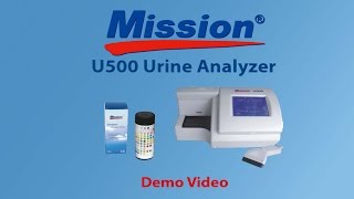 ACON Labs  Mission U500 Urine Analyzer Demo Video [upl. by Nraa]